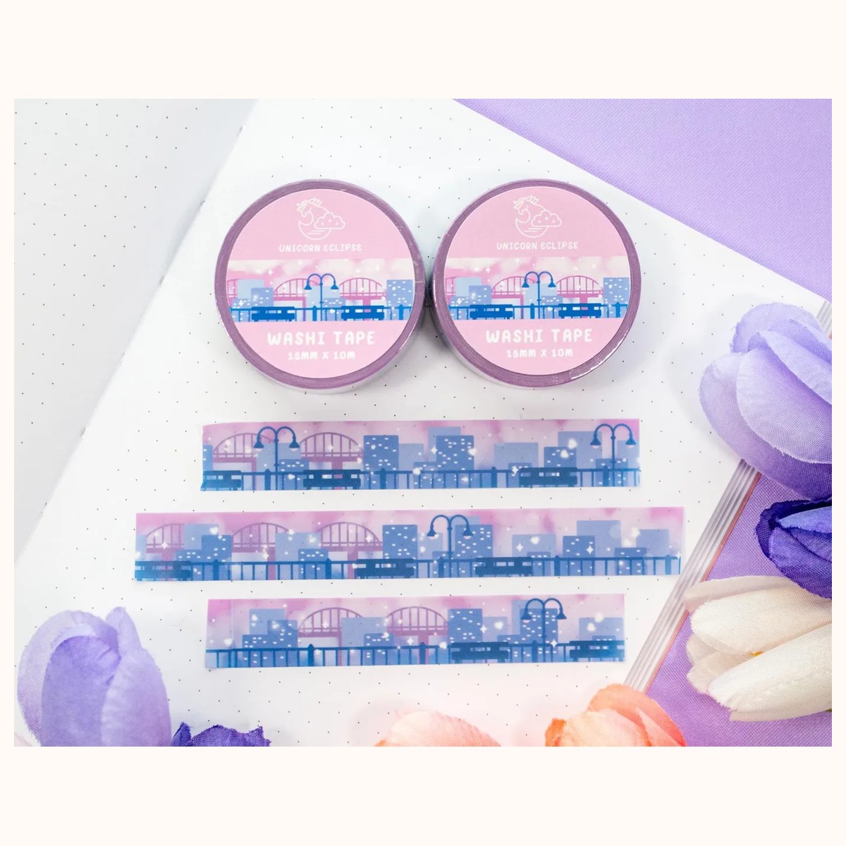 Editorial cover for How to Make Washi Tape Page Borders That Stay Neat