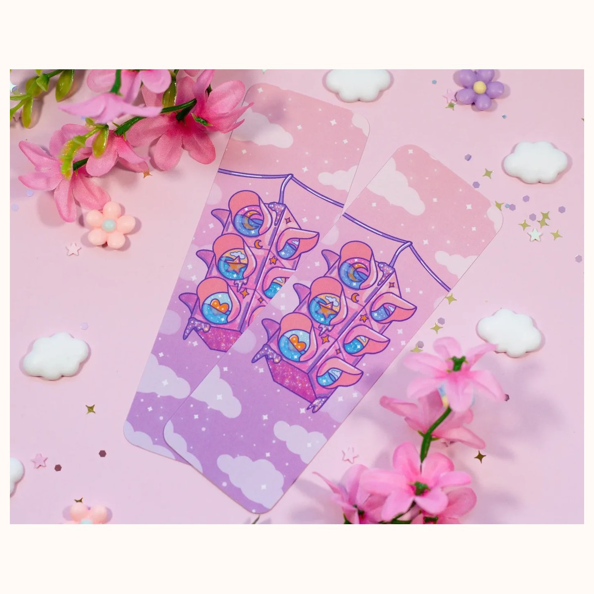 Traffic Light Cute Aesthetic Bookmark view 3