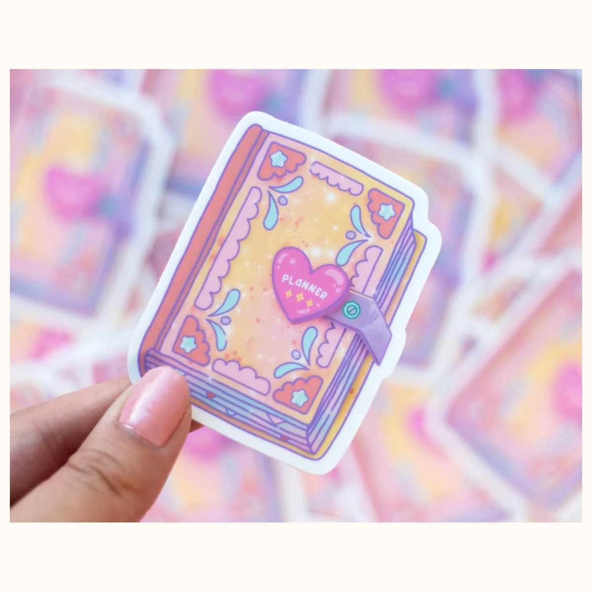 Planner Cute Aesthetic Vinyl Sticker | Waterproof, Waterbottle, Kawaii Stickers, Planner by Farouk Book Store