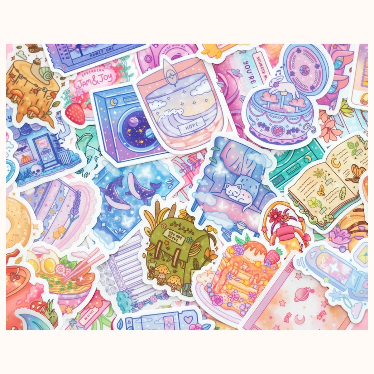 Die-cut Sticker Surprise Pack by Farouk Book Store