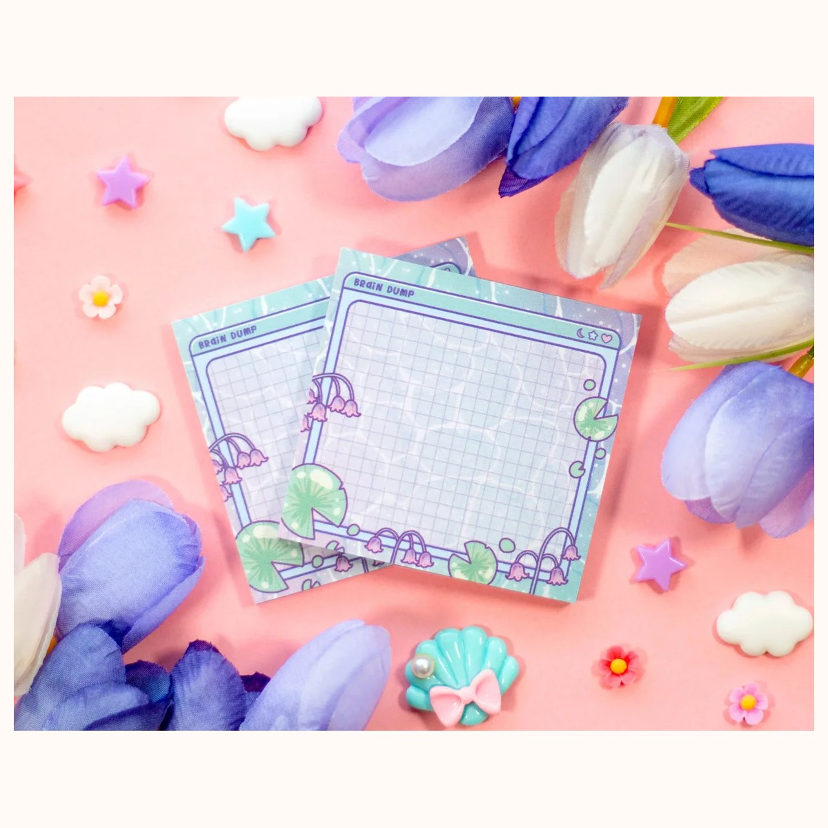 Lilypad Cute Aesthetic Sticky Note by Farouk Book Store