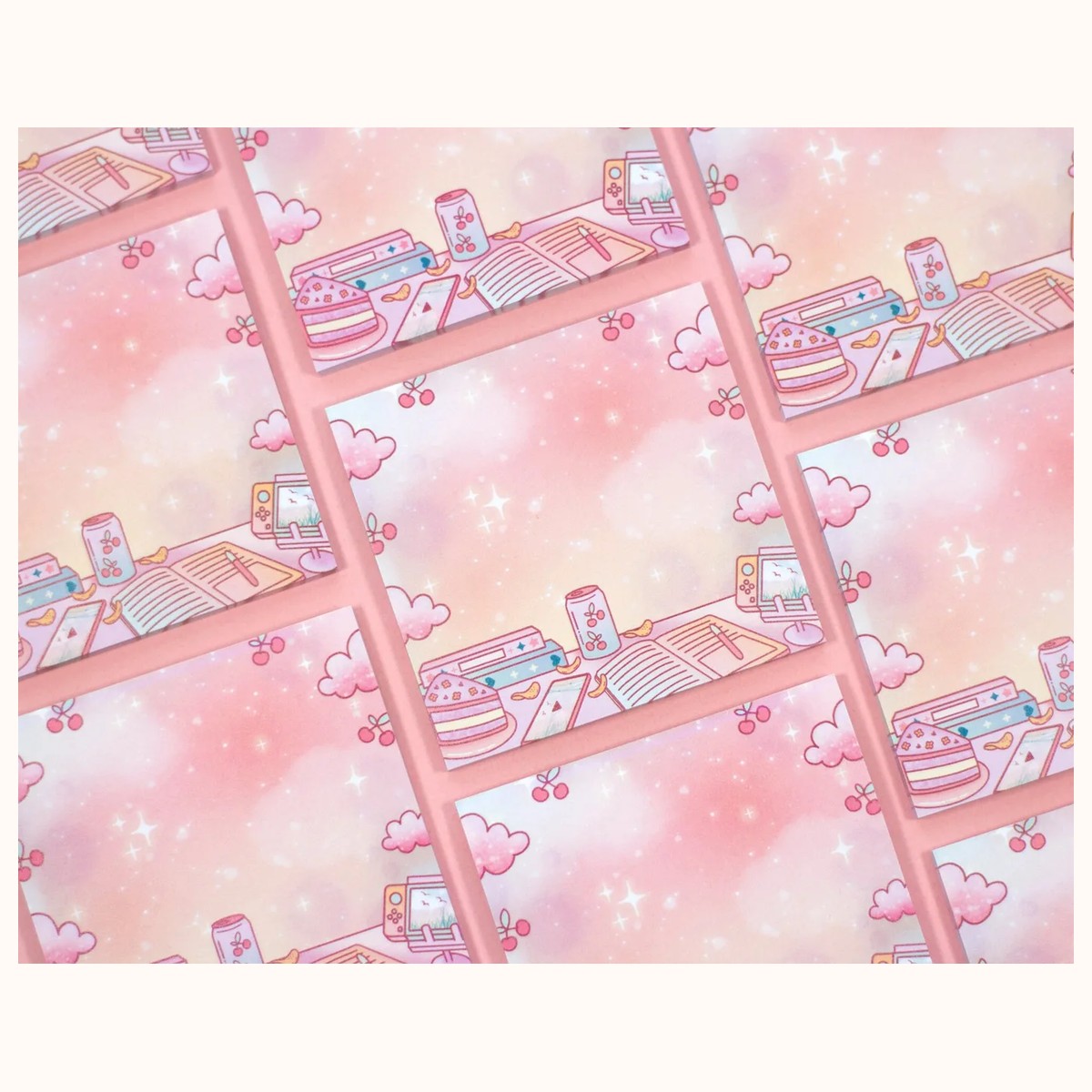 Study Break Sticky Note | Aesthetic Cute Kawaii Stationery view 4