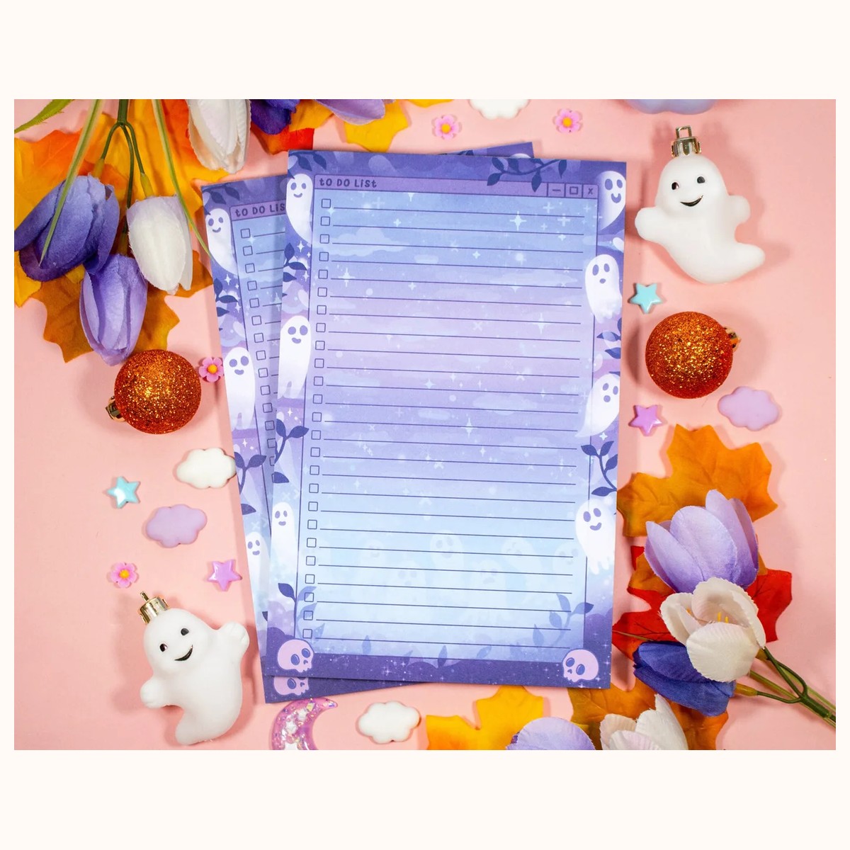 Spirit Town to Do List Planner Pad | Dreamy Cute Kawaii Art Aesthetic Stationery Note Pad view 2