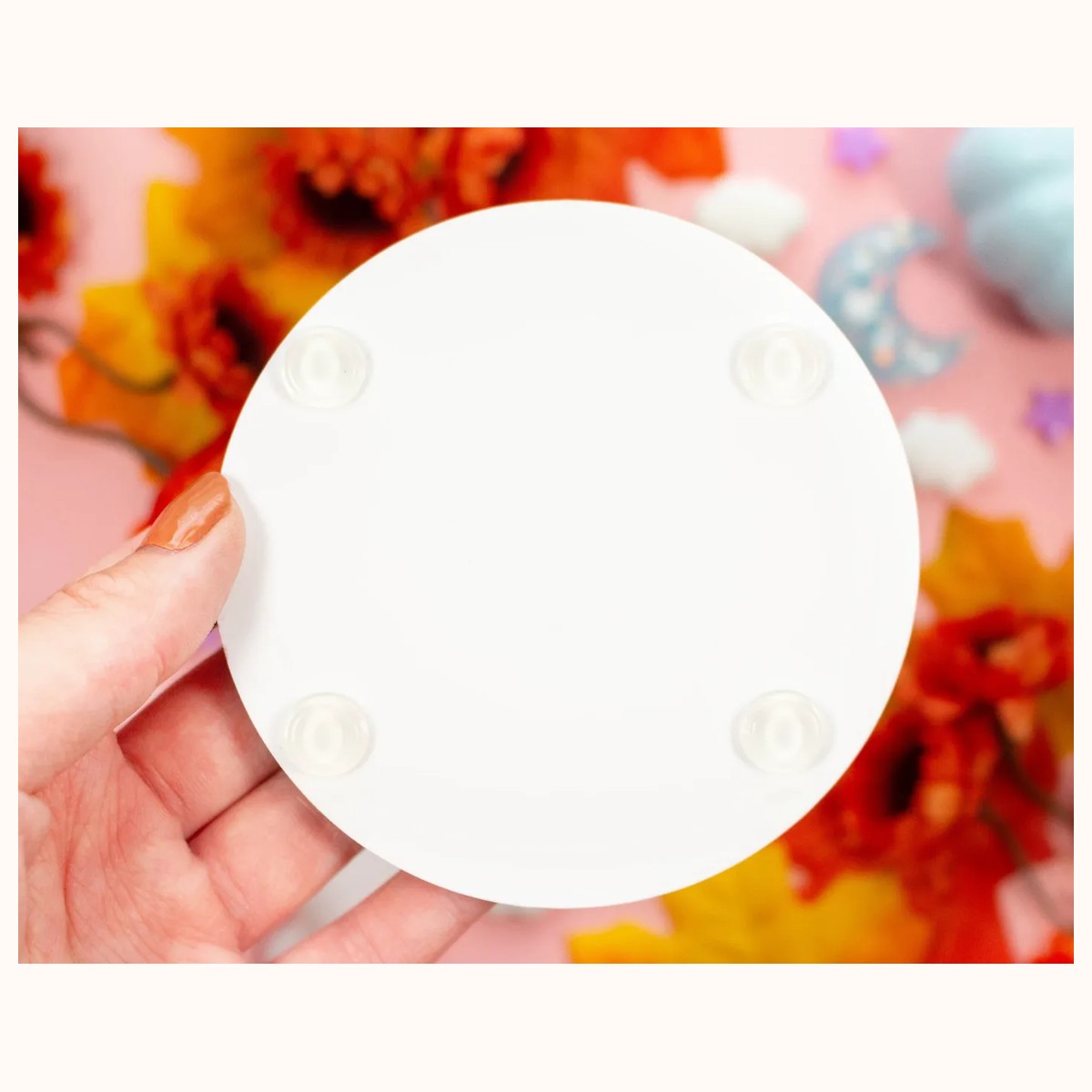 Spirit Town Acrylic Coaster | Kawaii Drinks Cork Coaster Home Decor Accessories view 3