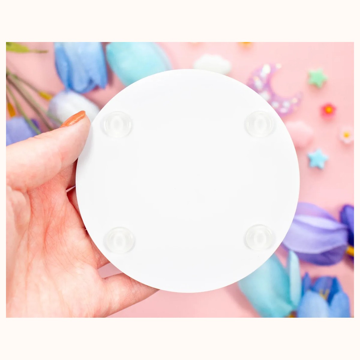 Daydreamer Acrylic Coaster | Kawaii Drinks Coaster Home Decor Accessories view 2