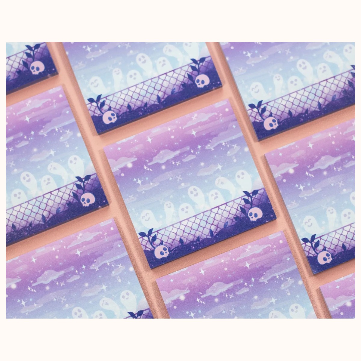 Spirit Town Aesthetic Sticky Note view 3