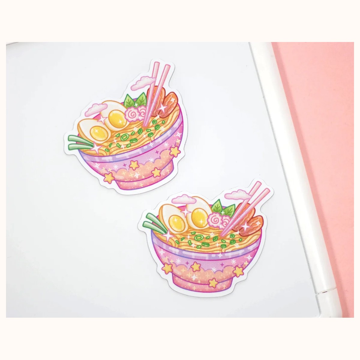 Ramen Bowl Cute Aesthetic Fridge Board Magnet view 2