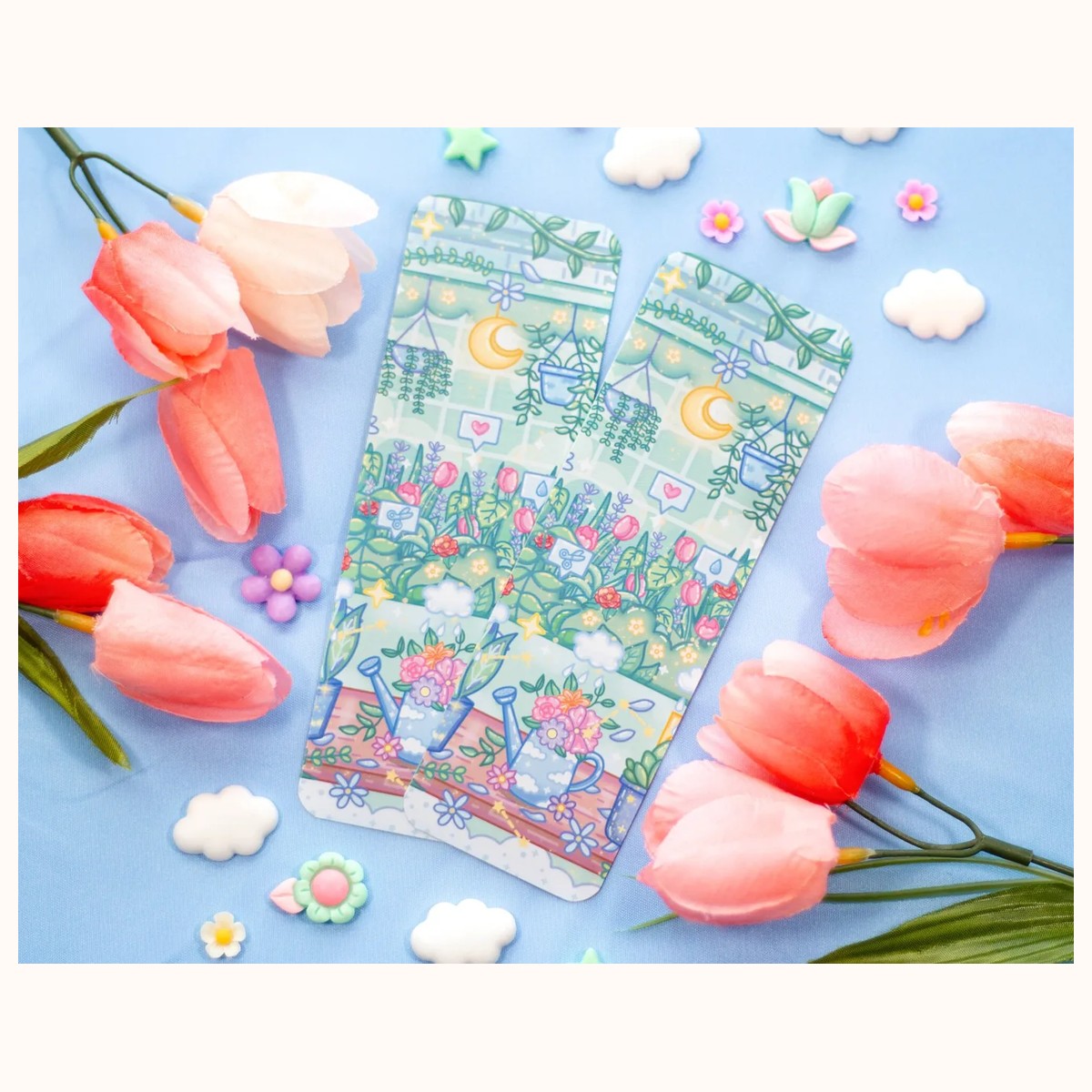 Botanical Bliss Aesthetic Bookmark view 4