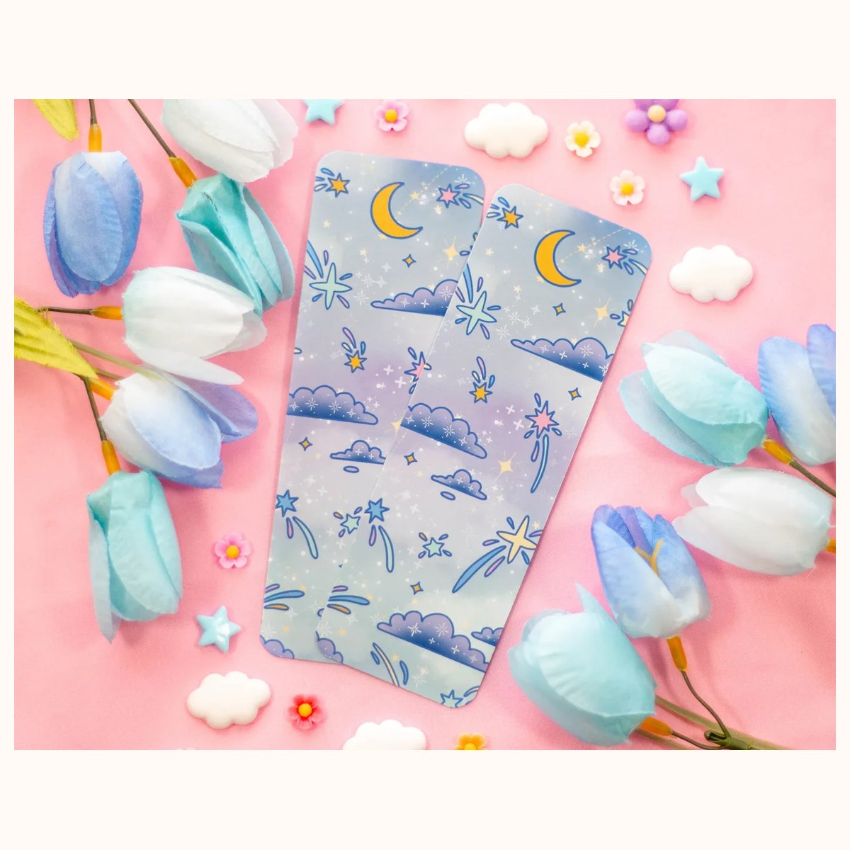 Celestial Galaxy Aesthetic Bookmark view 4