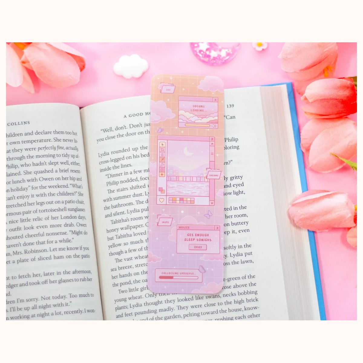 Digital Dreamscape Aesthetic Bookmark view 2