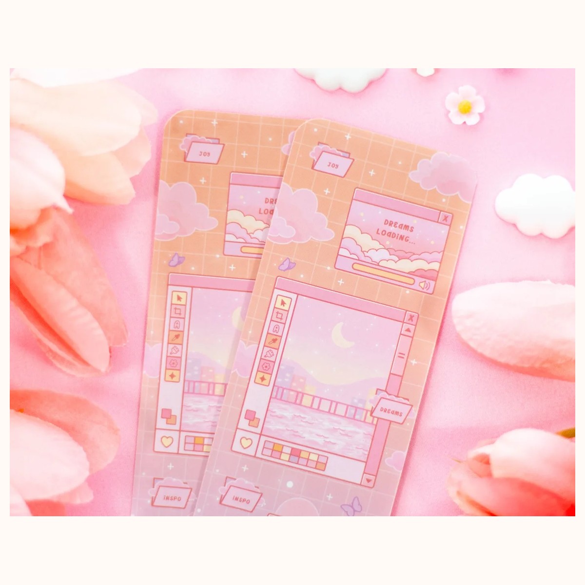 Digital Dreamscape Aesthetic Bookmark view 3