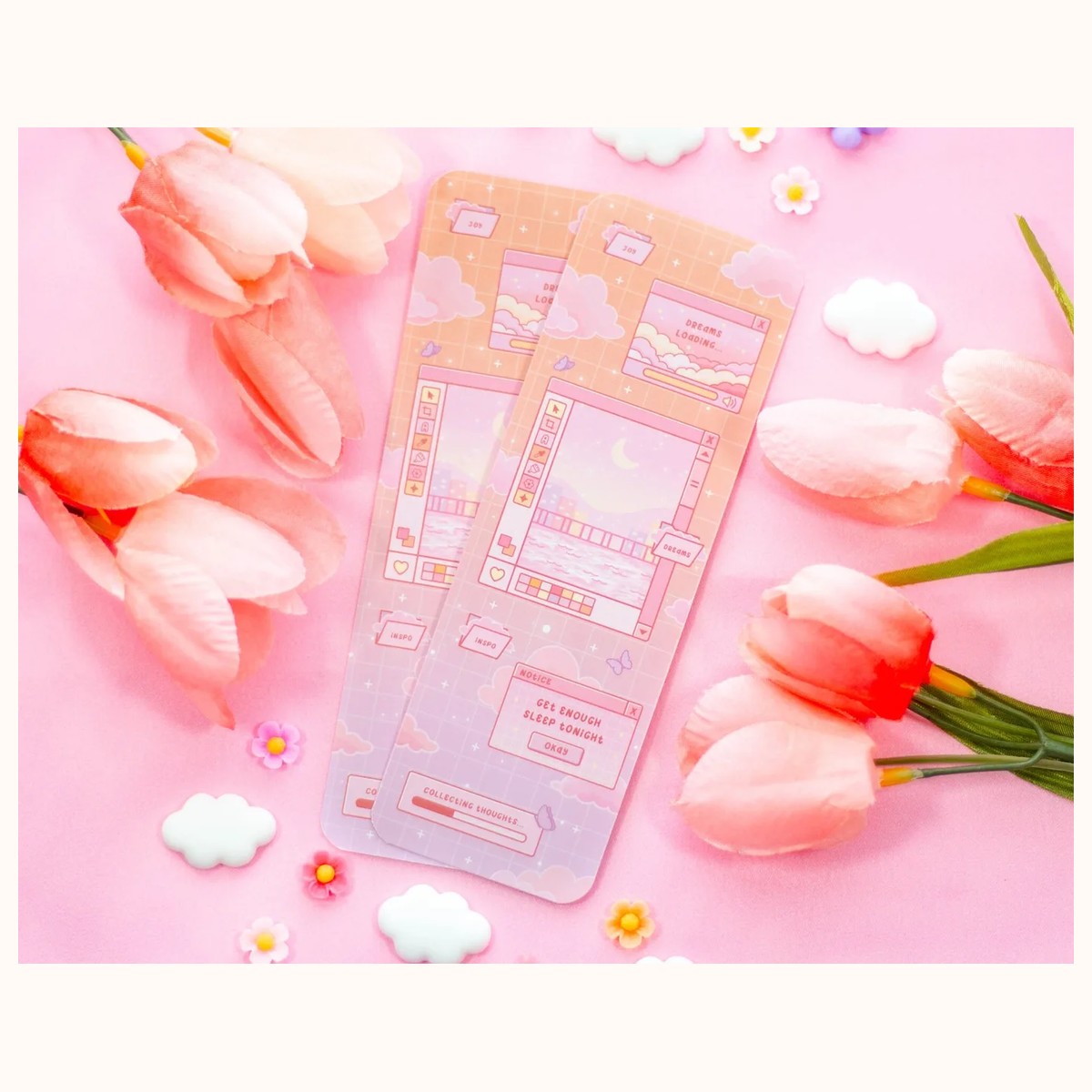 Digital Dreamscape Aesthetic Bookmark view 4
