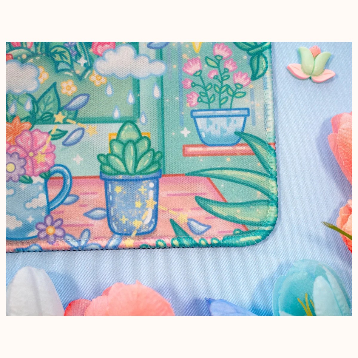 Botanical Bliss Cute Mousepad view 4