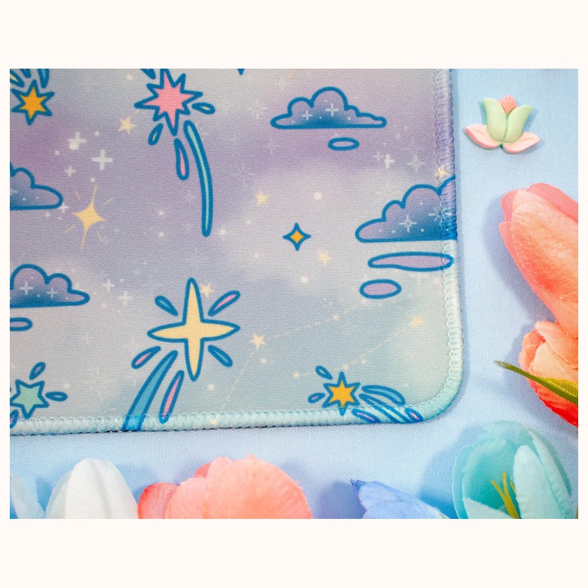 Celestial Galaxy Cute Mousepad view 4