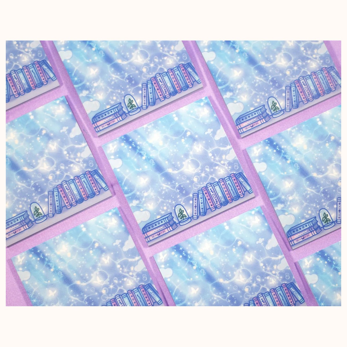 Reading Room Cute Aesthetic Sticky Notes view 4