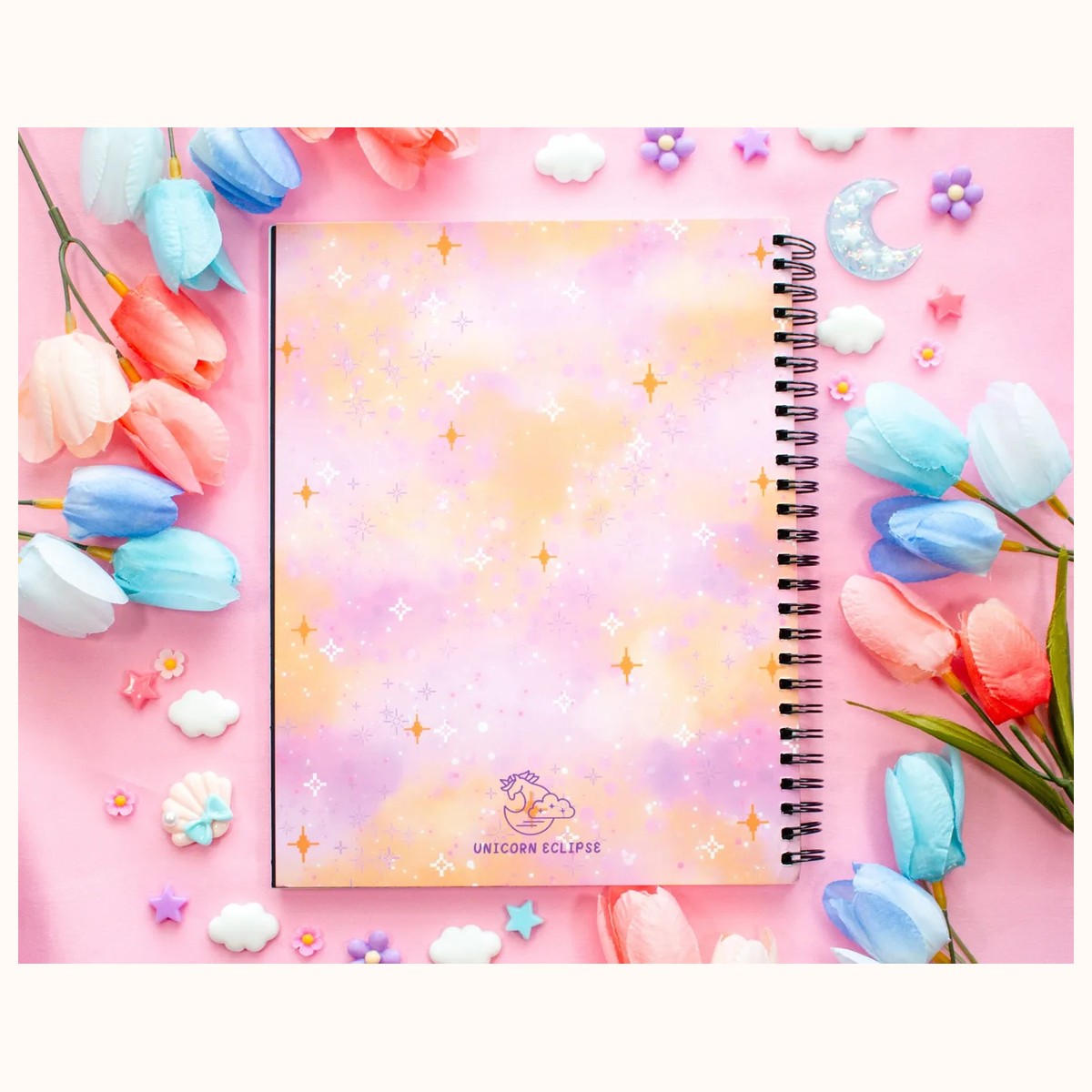 Cafe Quest Spiral Lined Notebook (7x9") view 3
