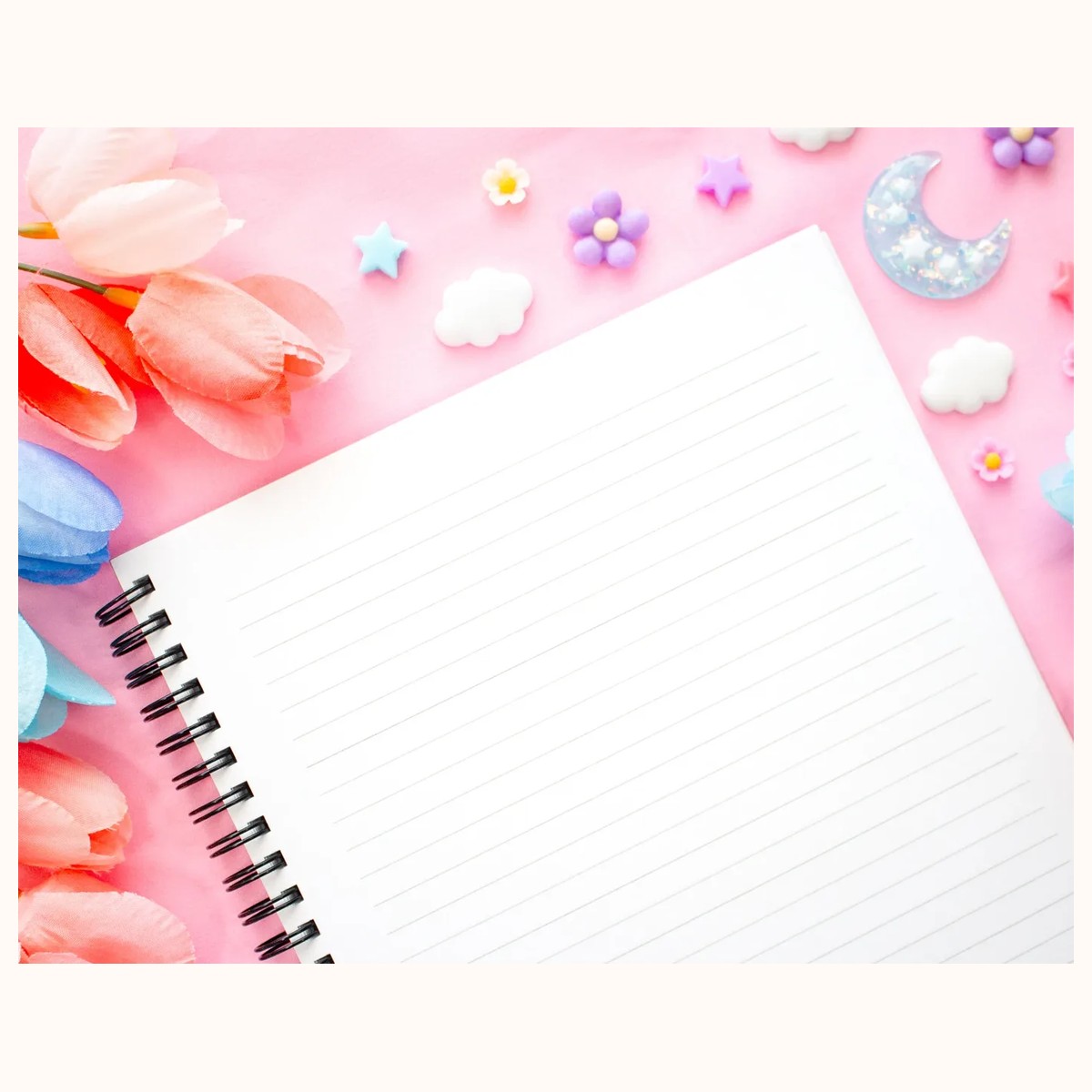 Cafe Quest Spiral Lined Notebook (7x9") view 5