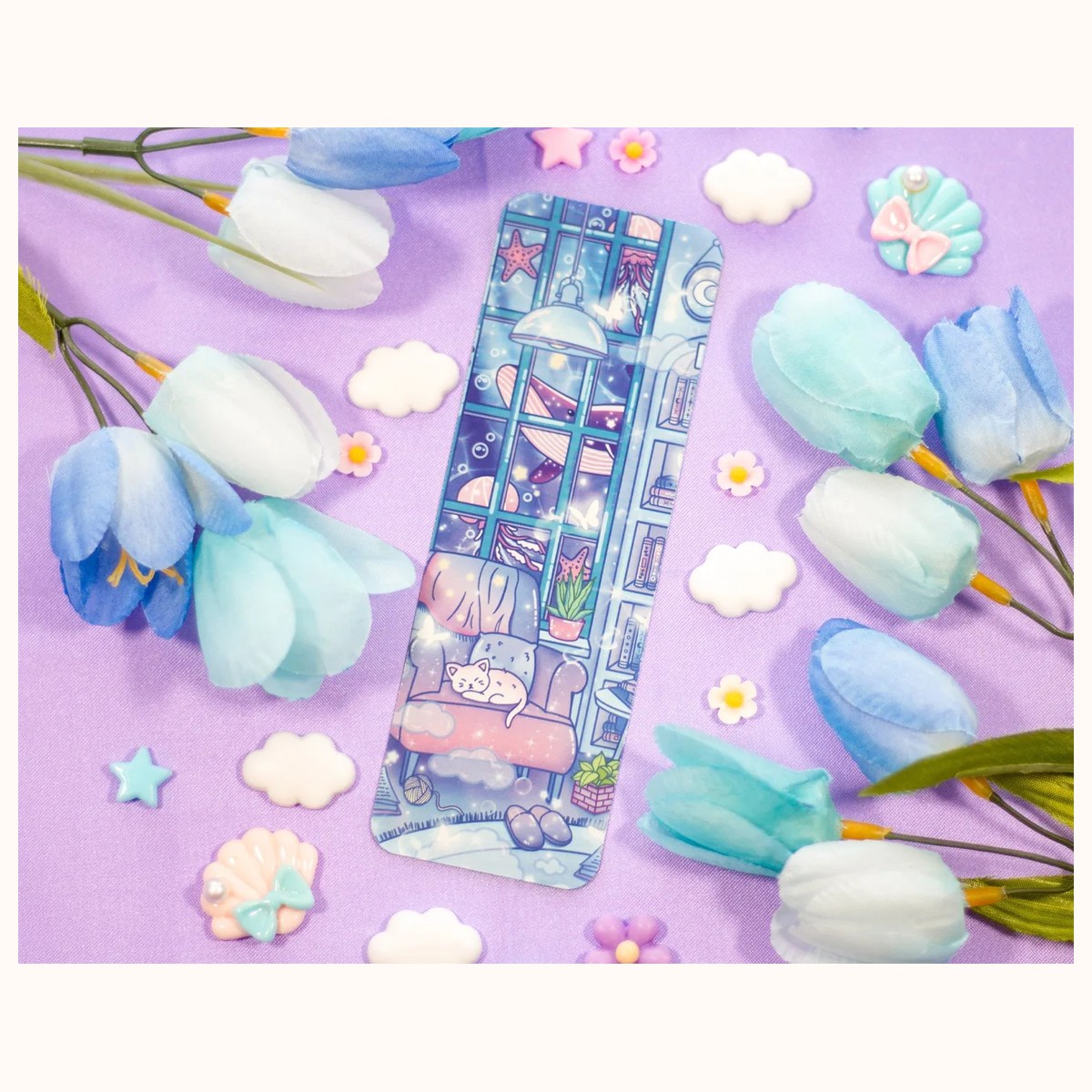 Reading Room Cute Aesthetic Bookmark by Farouk Book Store