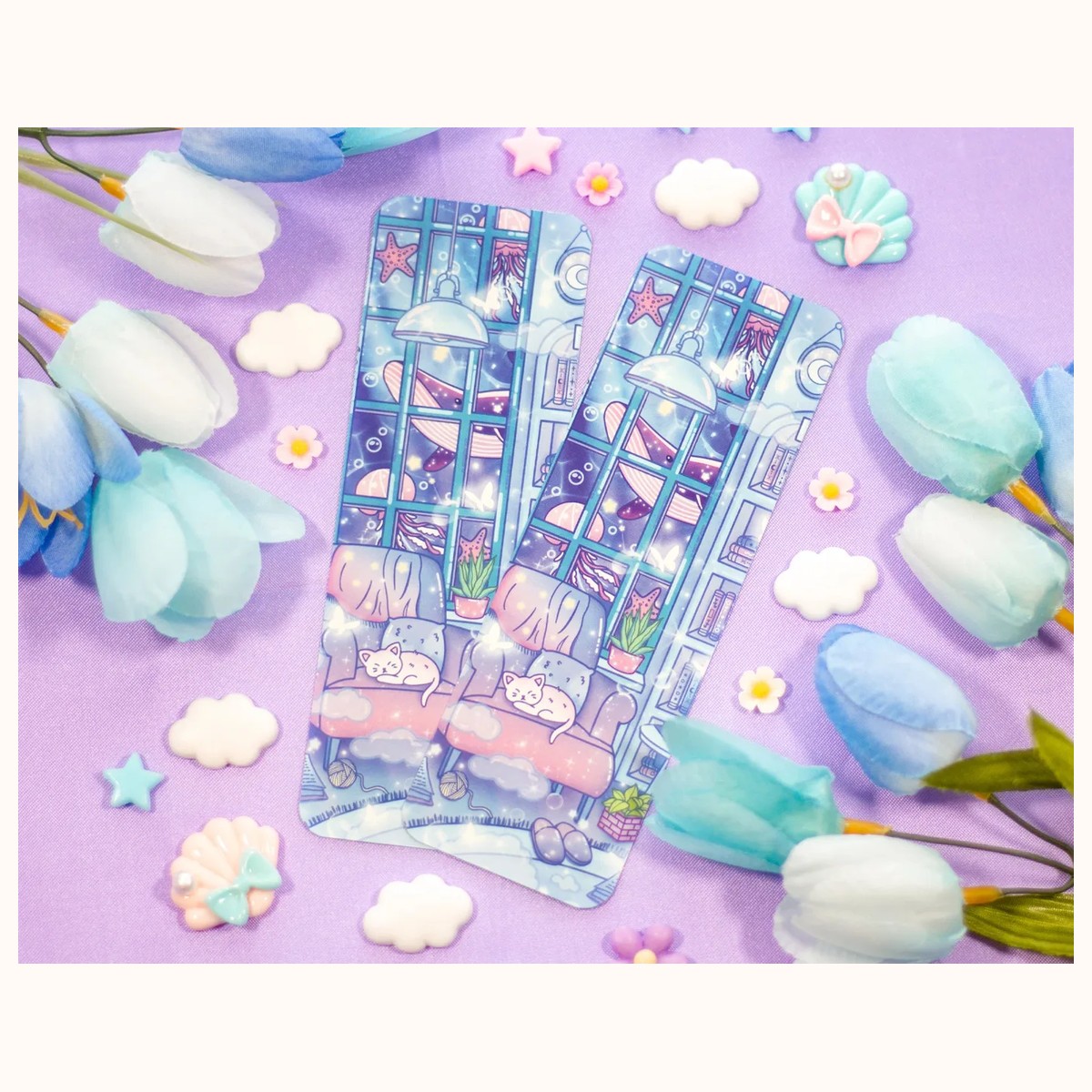 Reading Room Cute Aesthetic Bookmark view 3
