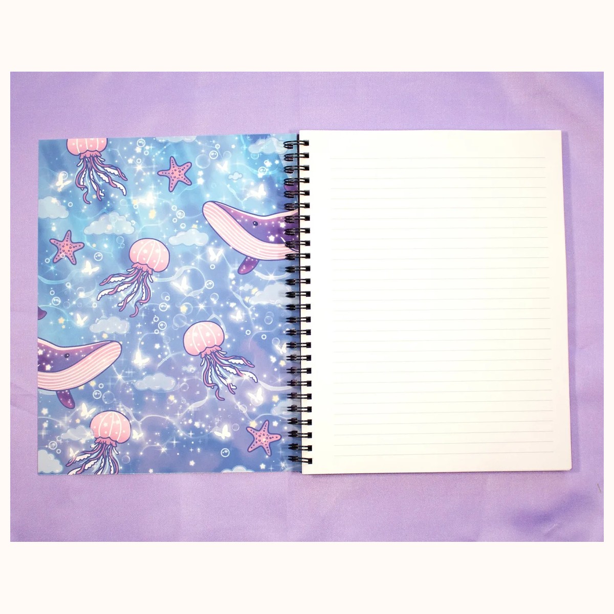Reading Room Spiral Lined Notebook (7x9") view 3