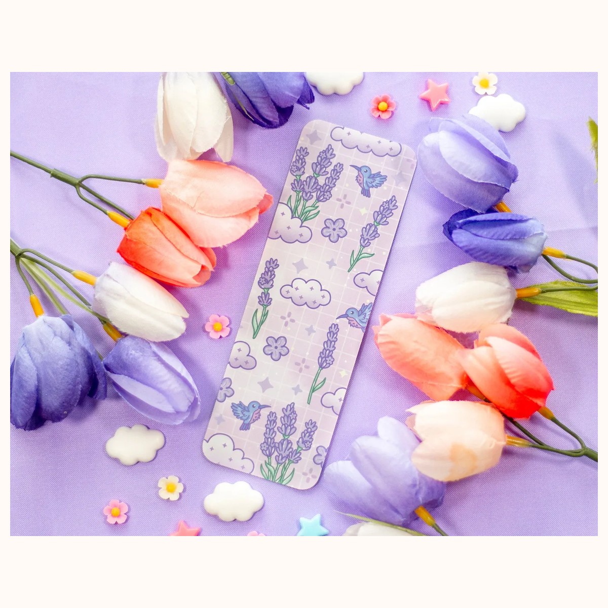 Lavender Dreams Aesthetic Bookmark by Farouk Book Store