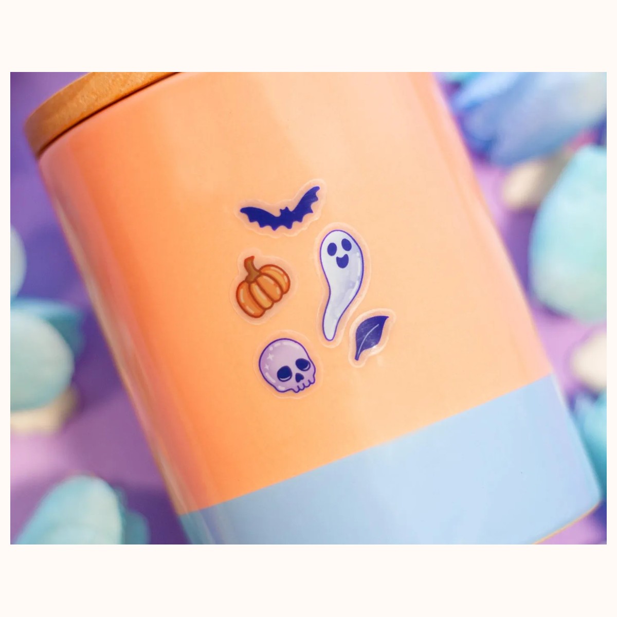 Spirit Town Deco CLEAR Sticker Sheet | Planner Stickers, Decorative Stickers view 3