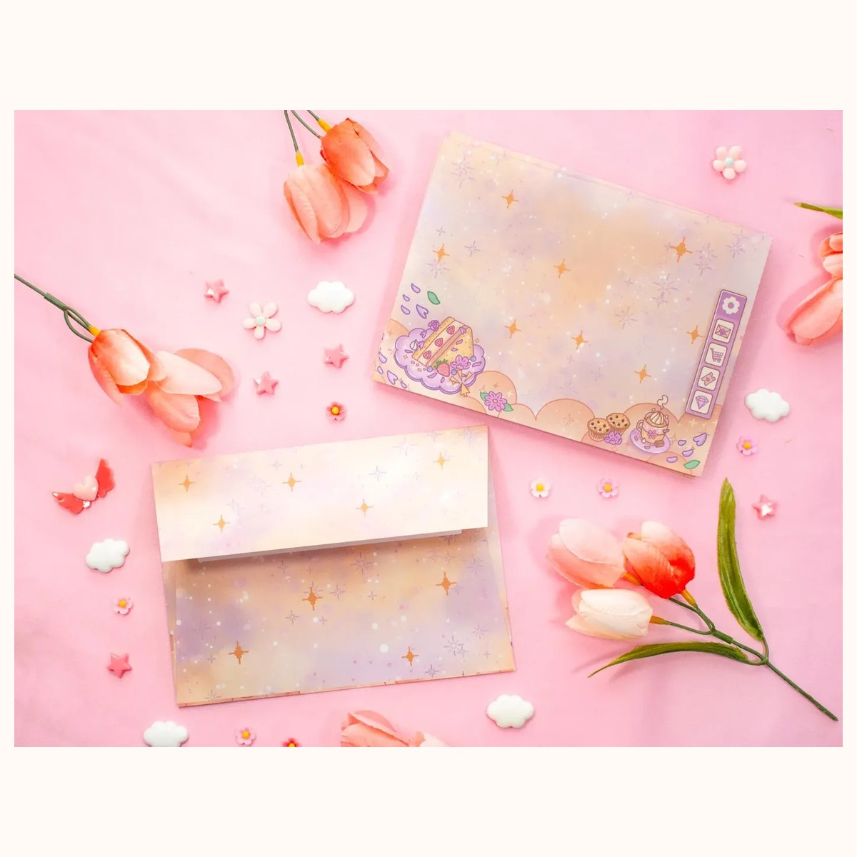 Cafe Quest Envelopes | Stationery Envelope Set by Farouk Book Store