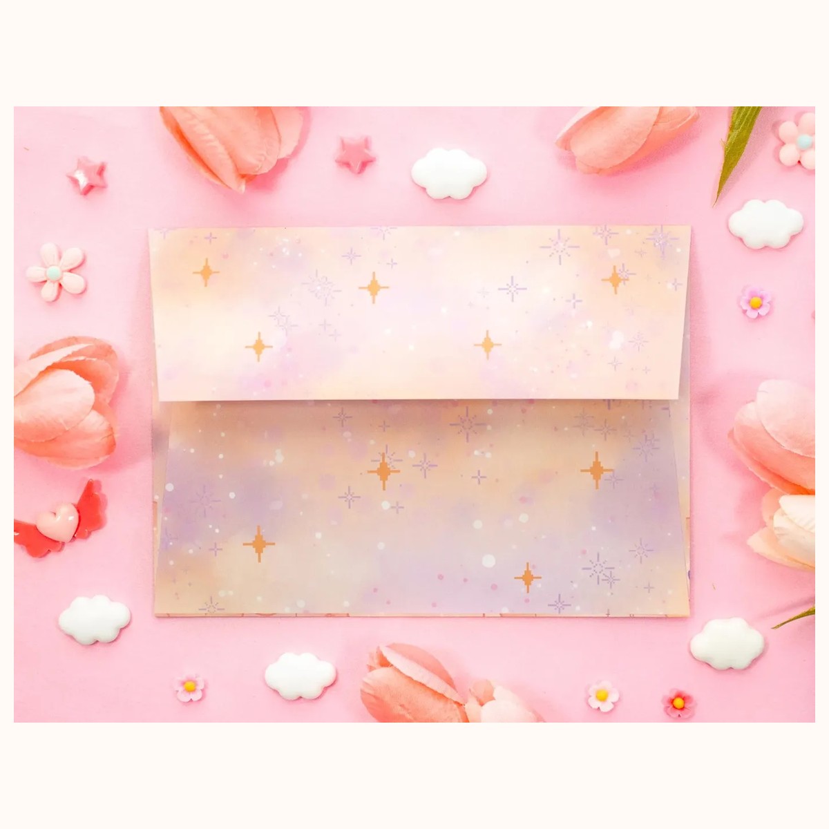Cafe Quest Envelopes | Stationery Envelope Set view 2