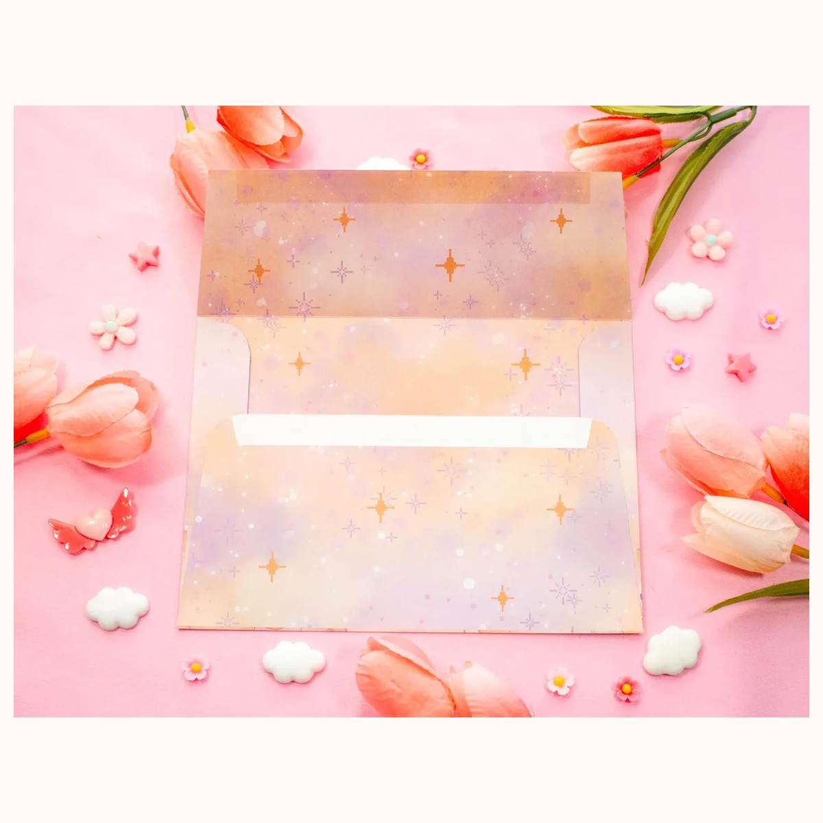 Cafe Quest Envelopes | Stationery Envelope Set view 3