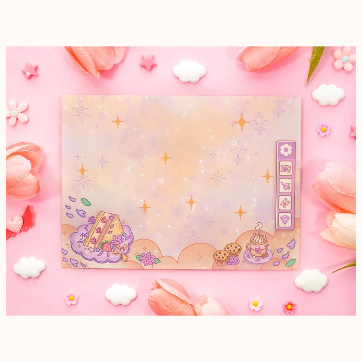 Cafe Quest Envelopes | Stationery Envelope Set view 4