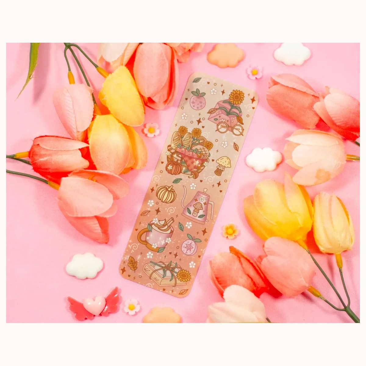 Cozy Cottage Aesthetic Bookmark by Farouk Book Store