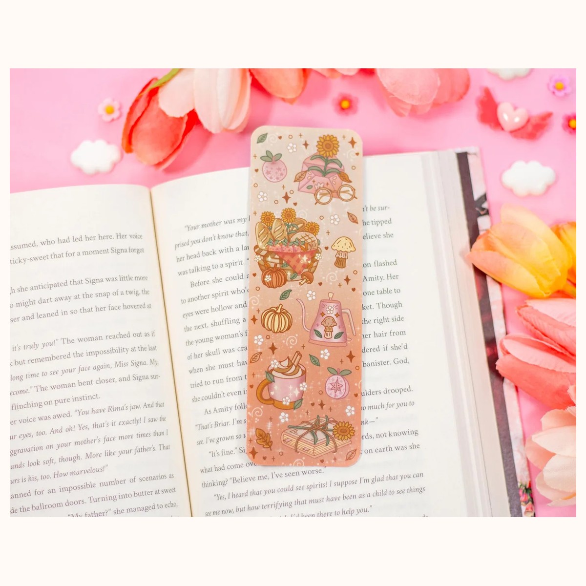 Cozy Cottage Aesthetic Bookmark view 2