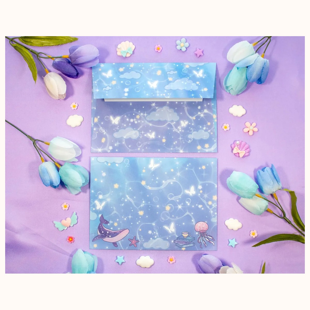 Reading Room Envelopes | Stationery Envelope Set view 2