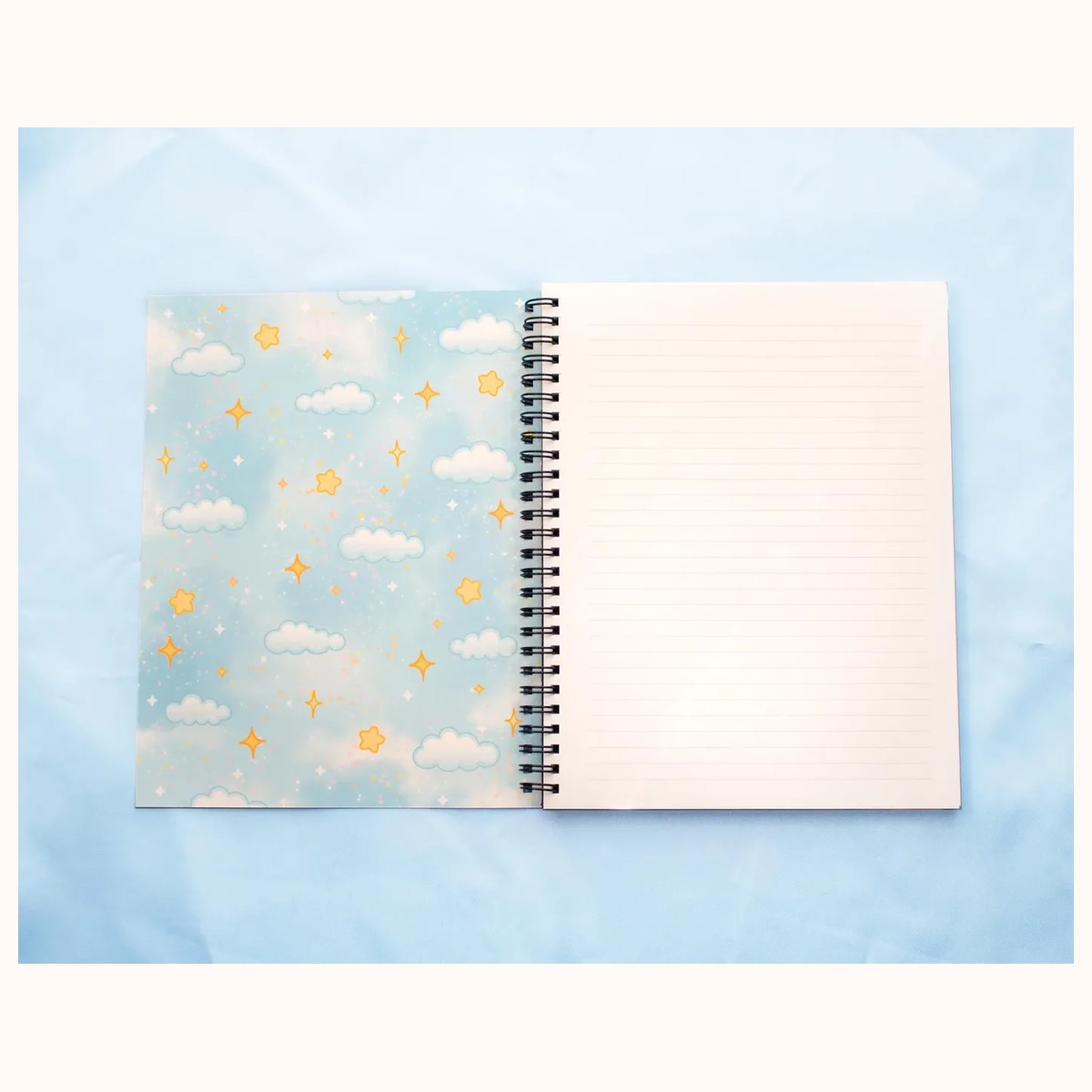 Craft Time Spiral Lined Notebook (7x9") view 5