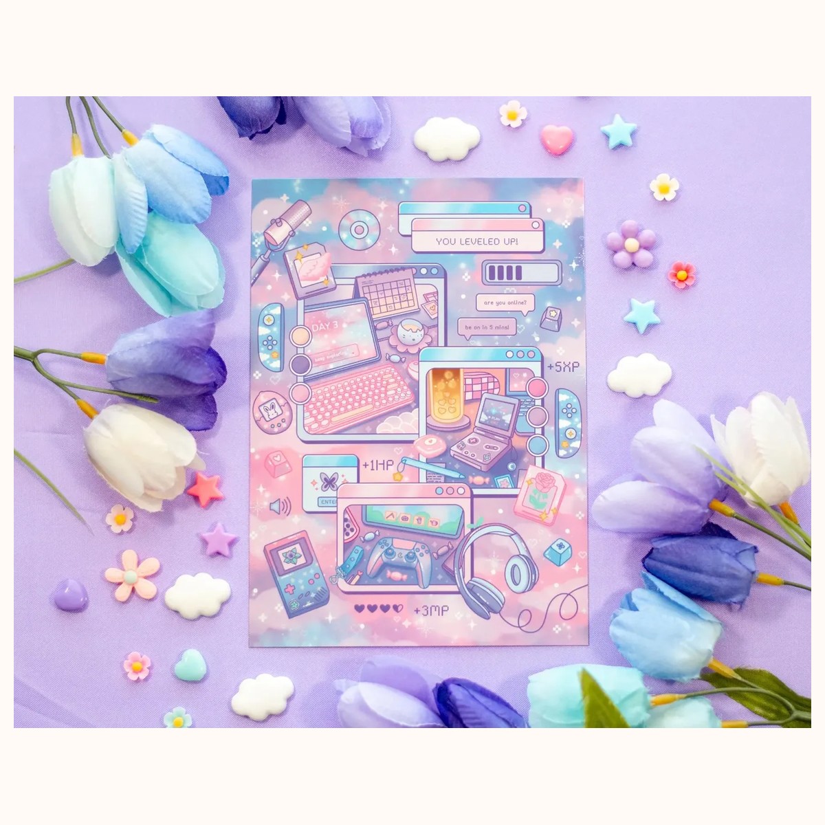 Game Time Cute Art Print by Farouk Book Store