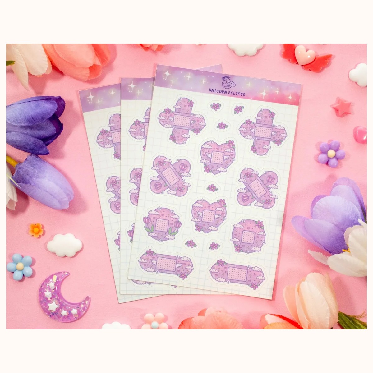 Bandages STEM Cute Planner Sticker Sheet view 3