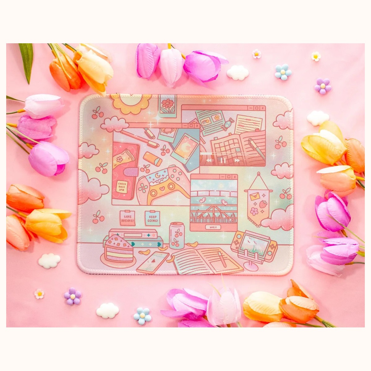 Study Break Mousepad by Farouk Book Store