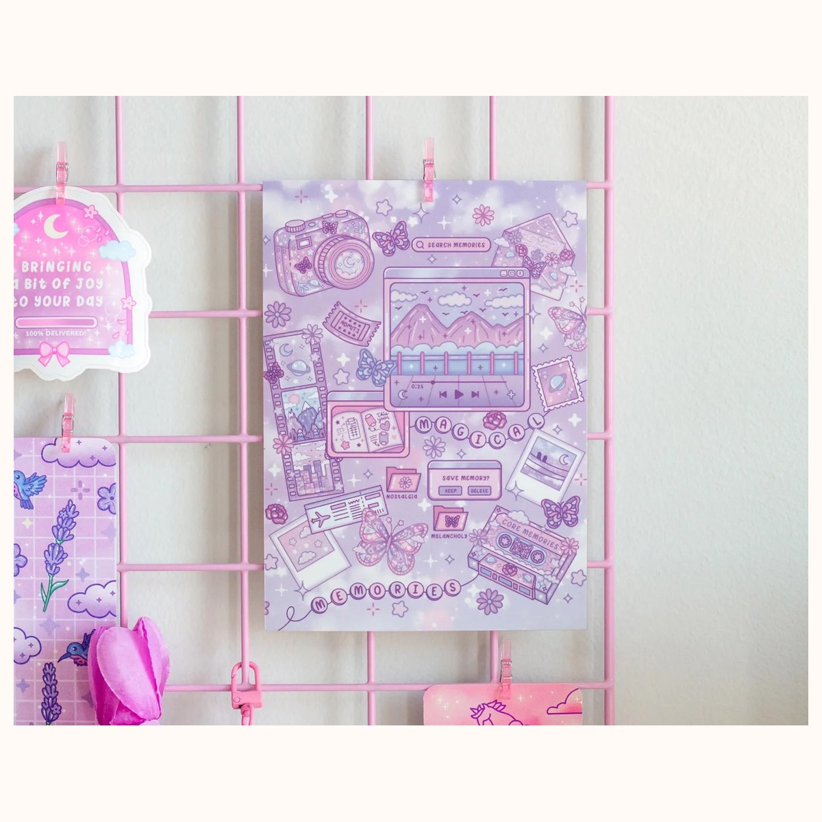 Magical Memories Cute Art Print view 2