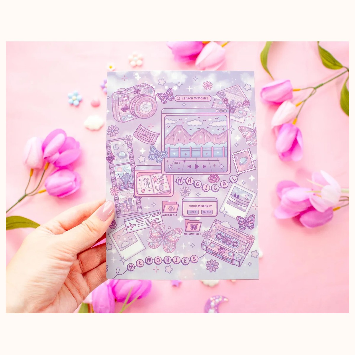 Magical Memories Cute Art Print view 3
