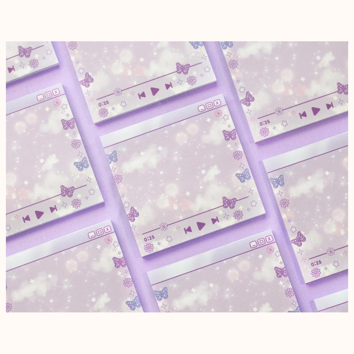 Magical Memories Aesthetic Sticky Note view 3