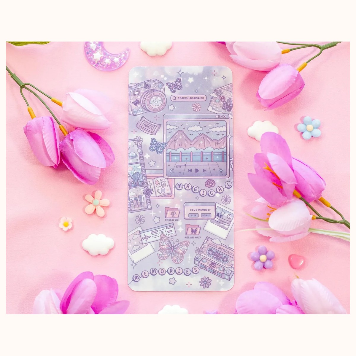 Magical Memories Reading Log Bookmark view 3