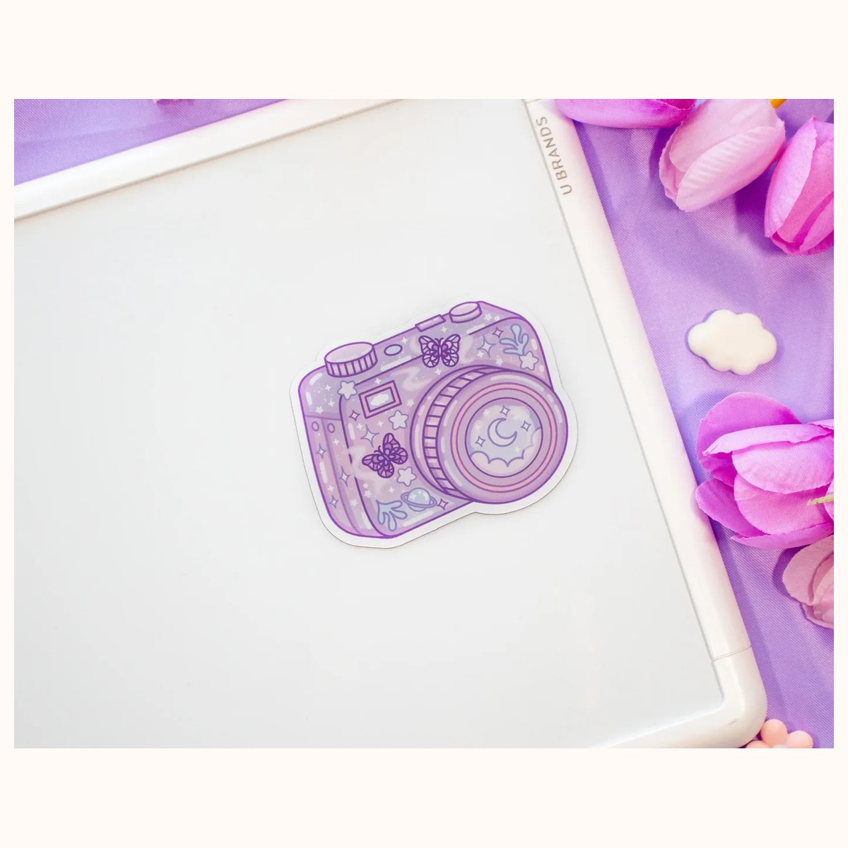 Magical Camera Cute Aesthetic Fridge Board Magnet by Farouk Book Store