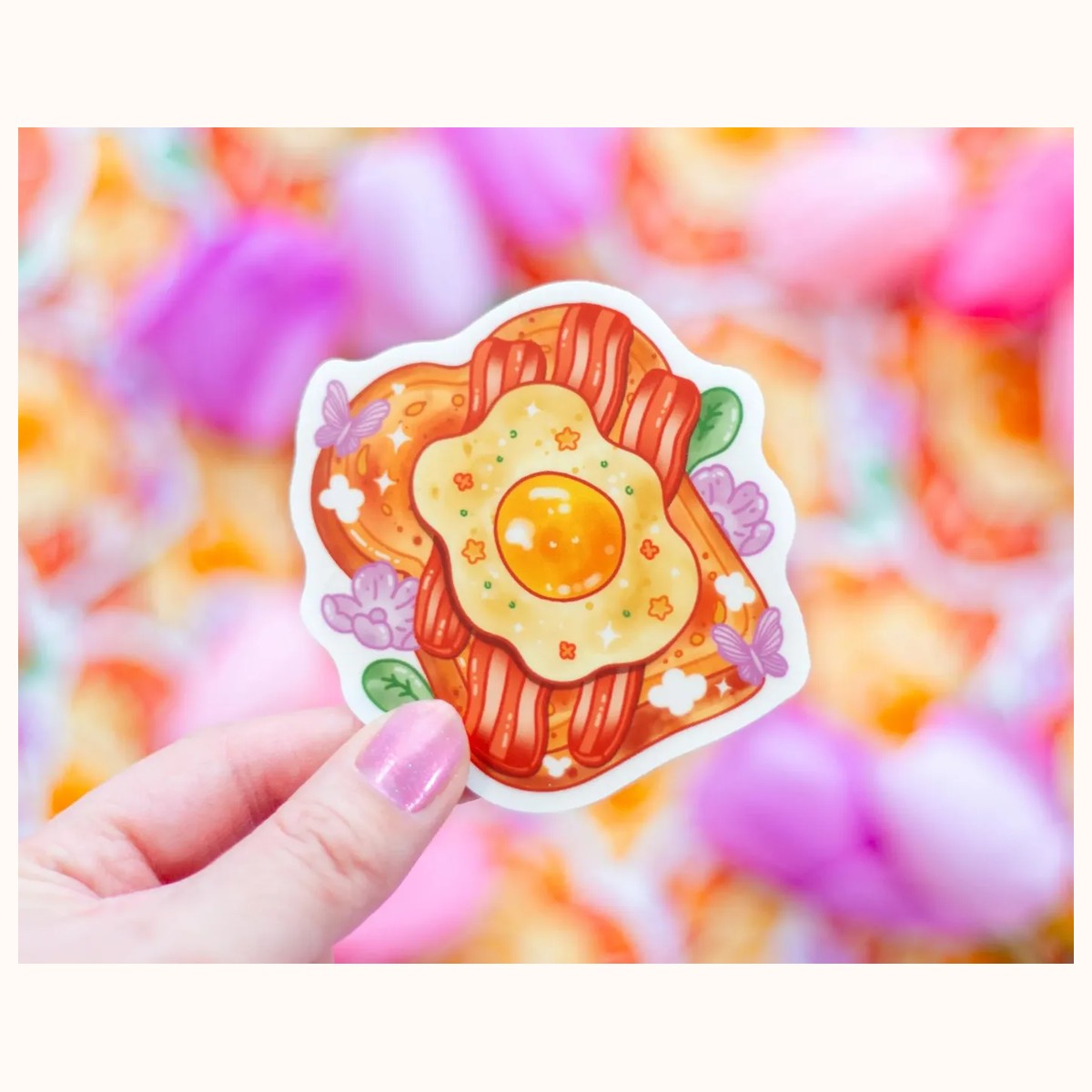Toast Vinyl Sticker | Waterproof, Waterbottle, Kawaii Stickers, stickers from Farouk Book Store