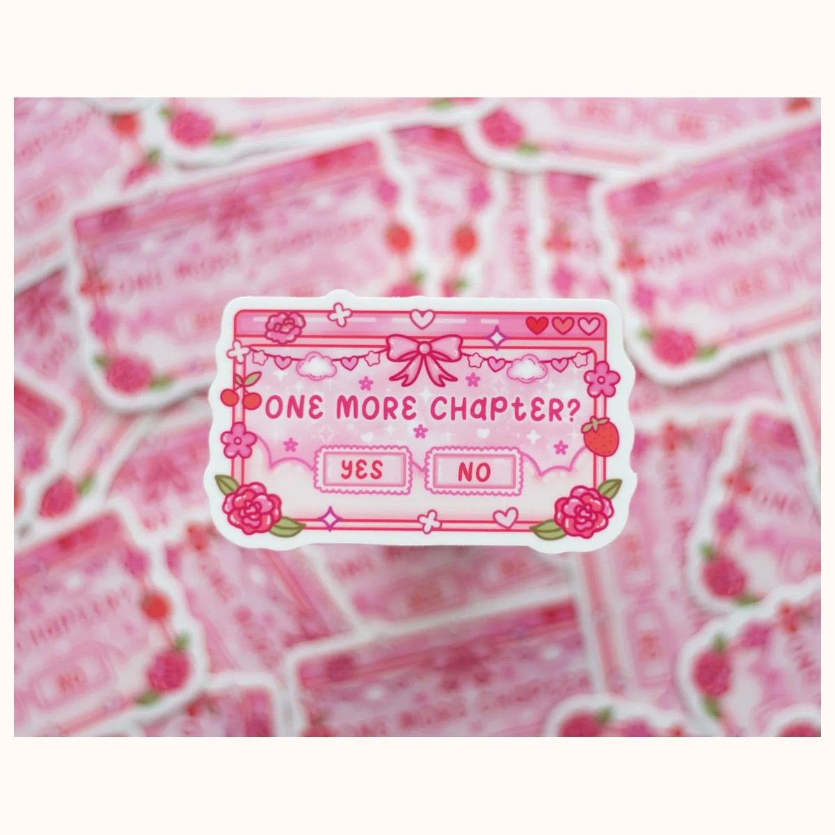 One More Chapter Sticker view 2