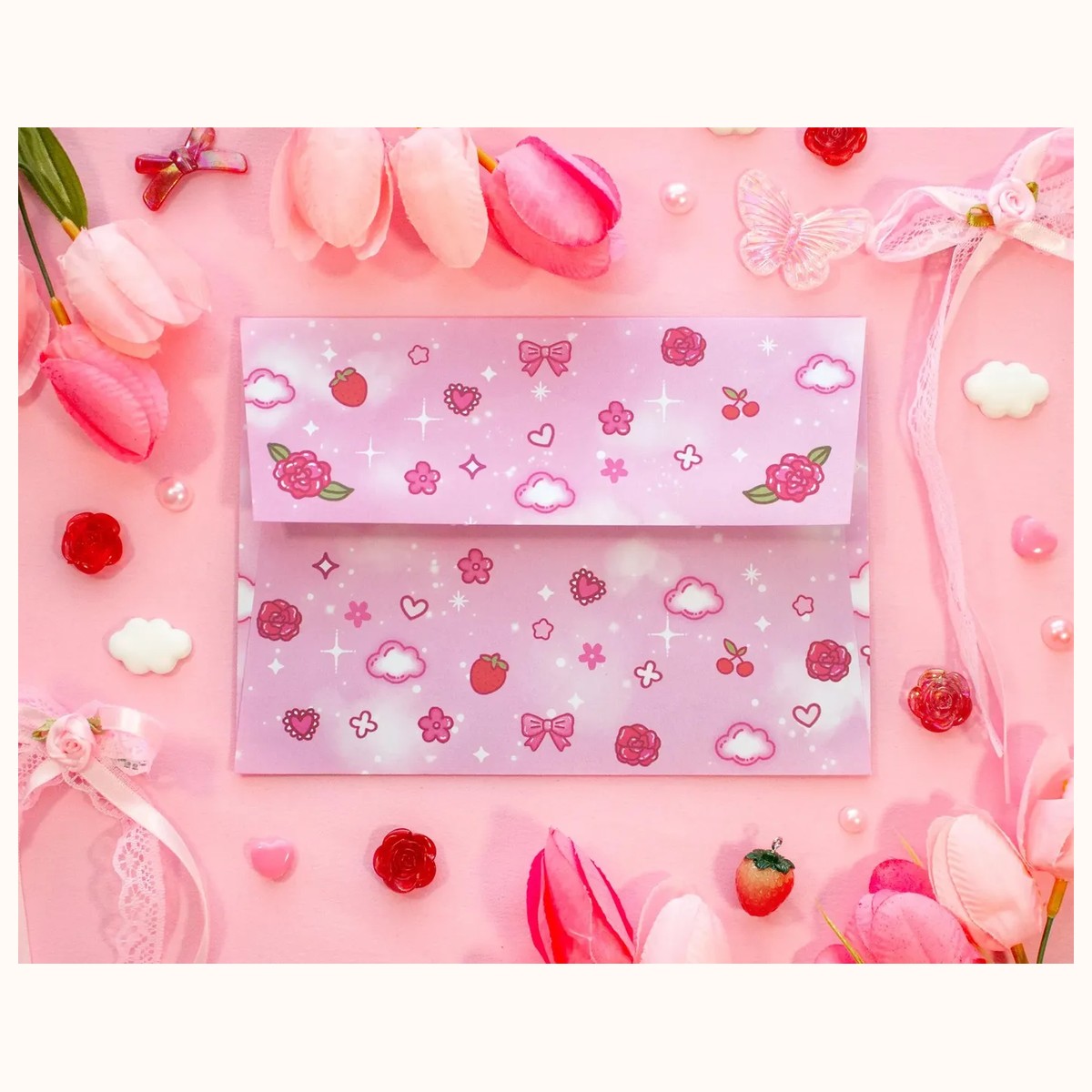 Love Story Envelopes | Stationery Envelope Set view 2