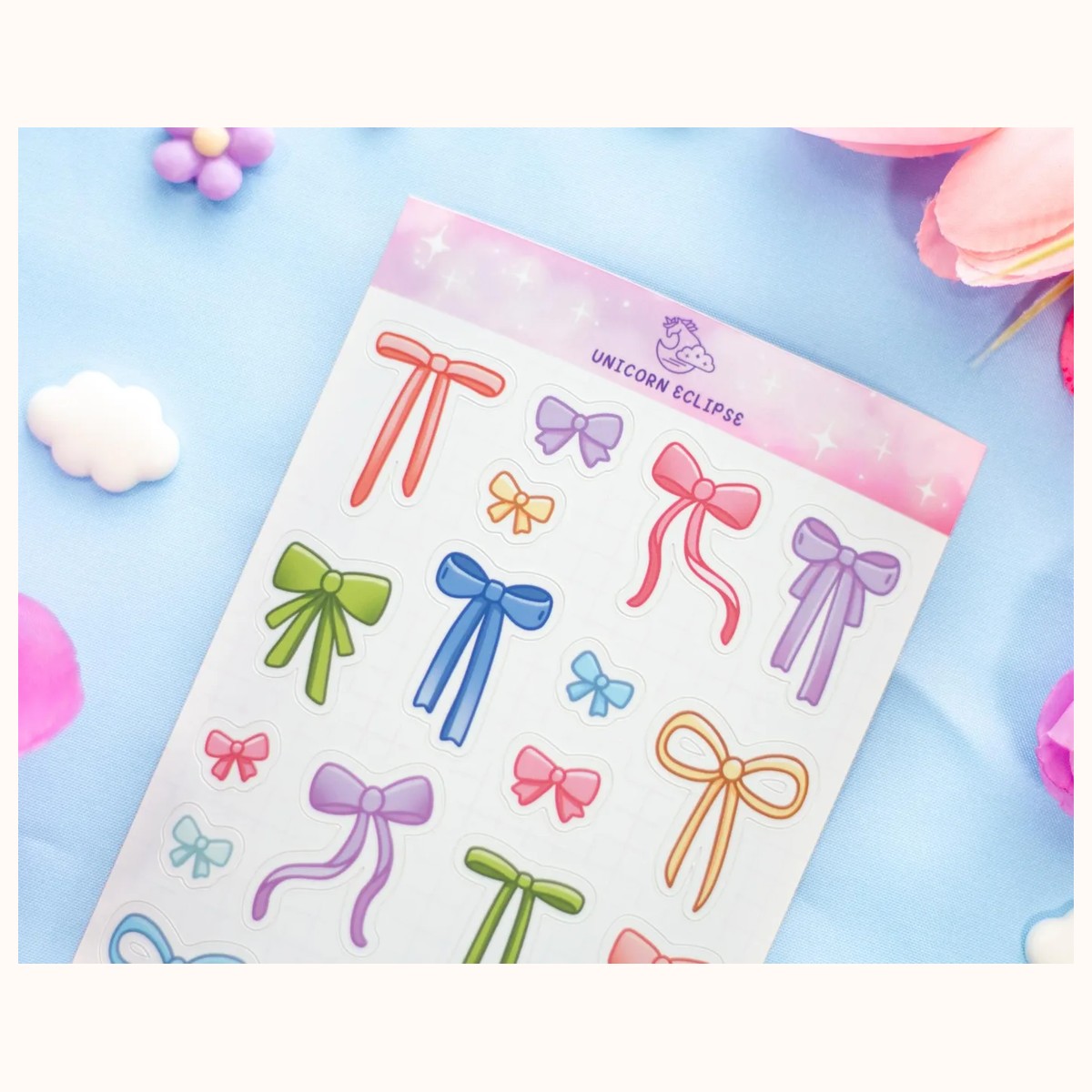Bows Version 2 Sticker Sheet view 2