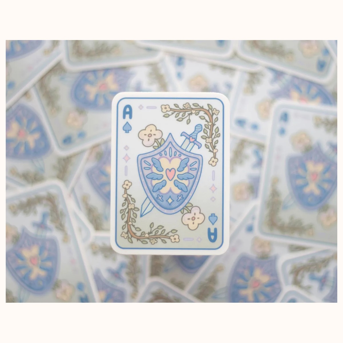 Playing Card Sticker view 2