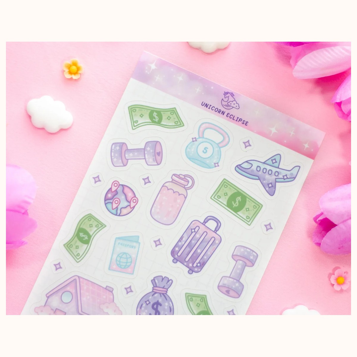 Life Goals Sticker Sheet view 2