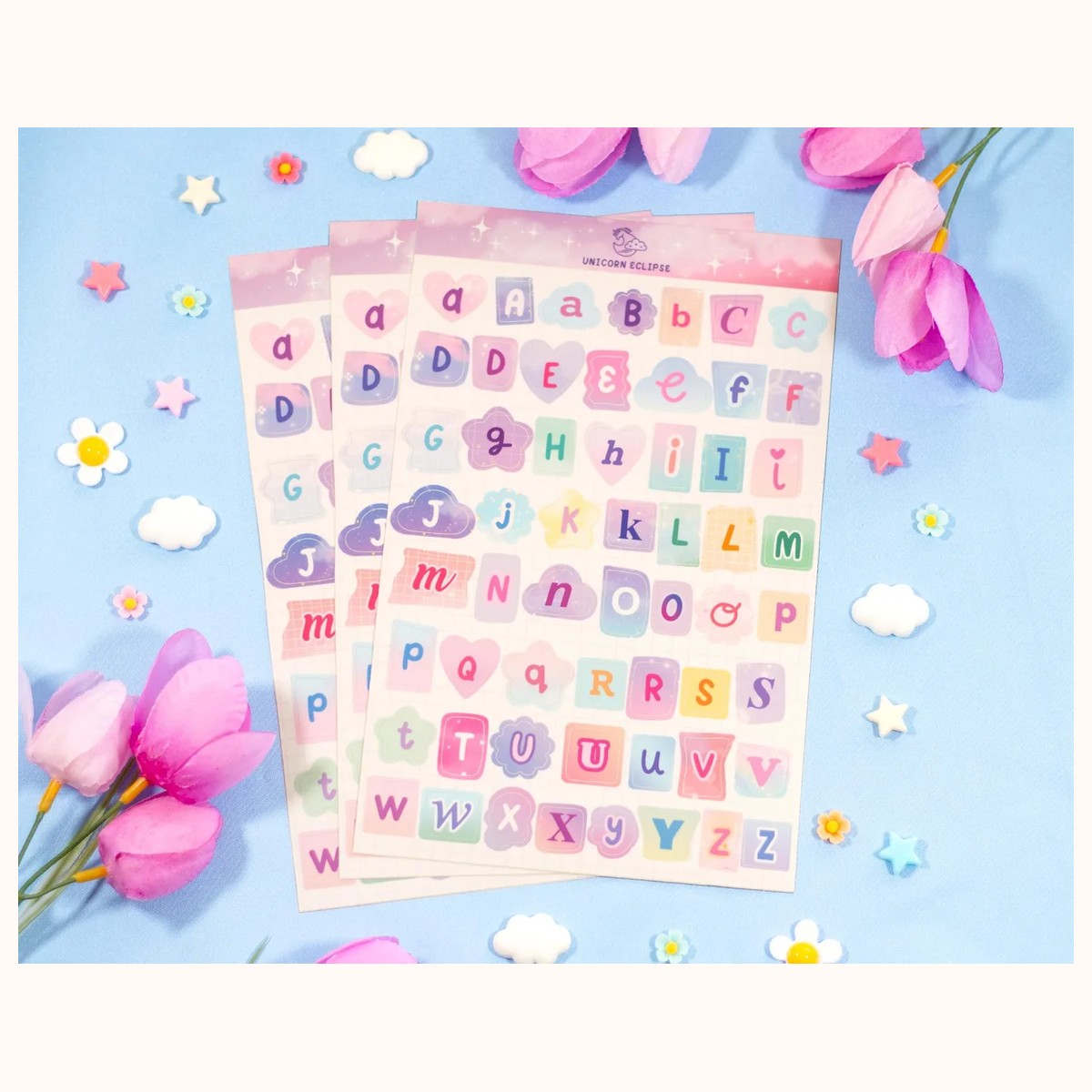 Ransom Letters Sticker Sheet view 3