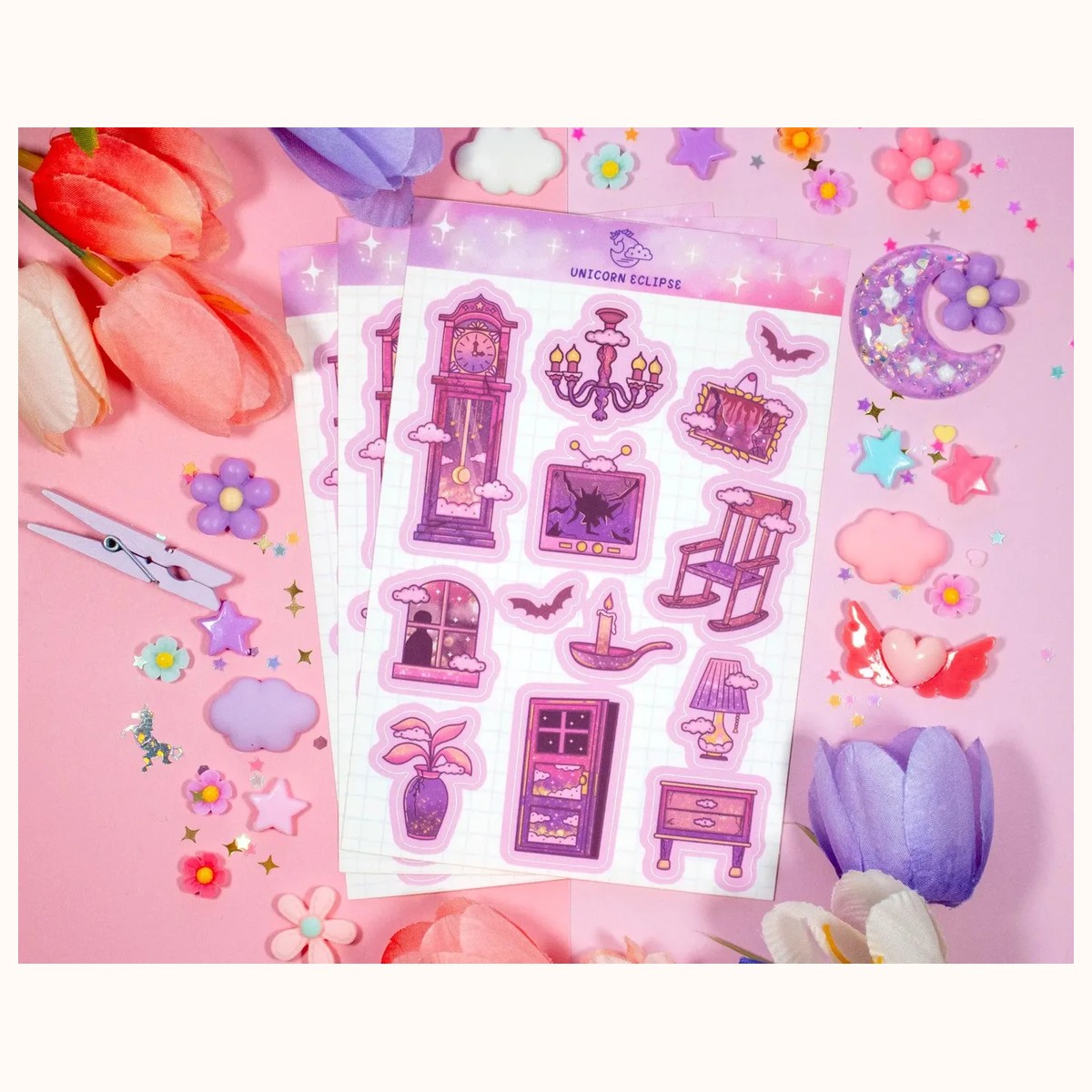 Haunted House Sticker Sheet view 3